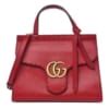 gucci calfskin mini gg marmont top handle bag vulcanic red|gg marmont leather backpack.